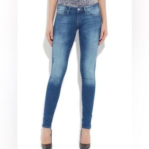 Mavi Jeans Serena Low Rise Super Skinny Dwnim Womens 27 x 33 NEW Stretchy Soft